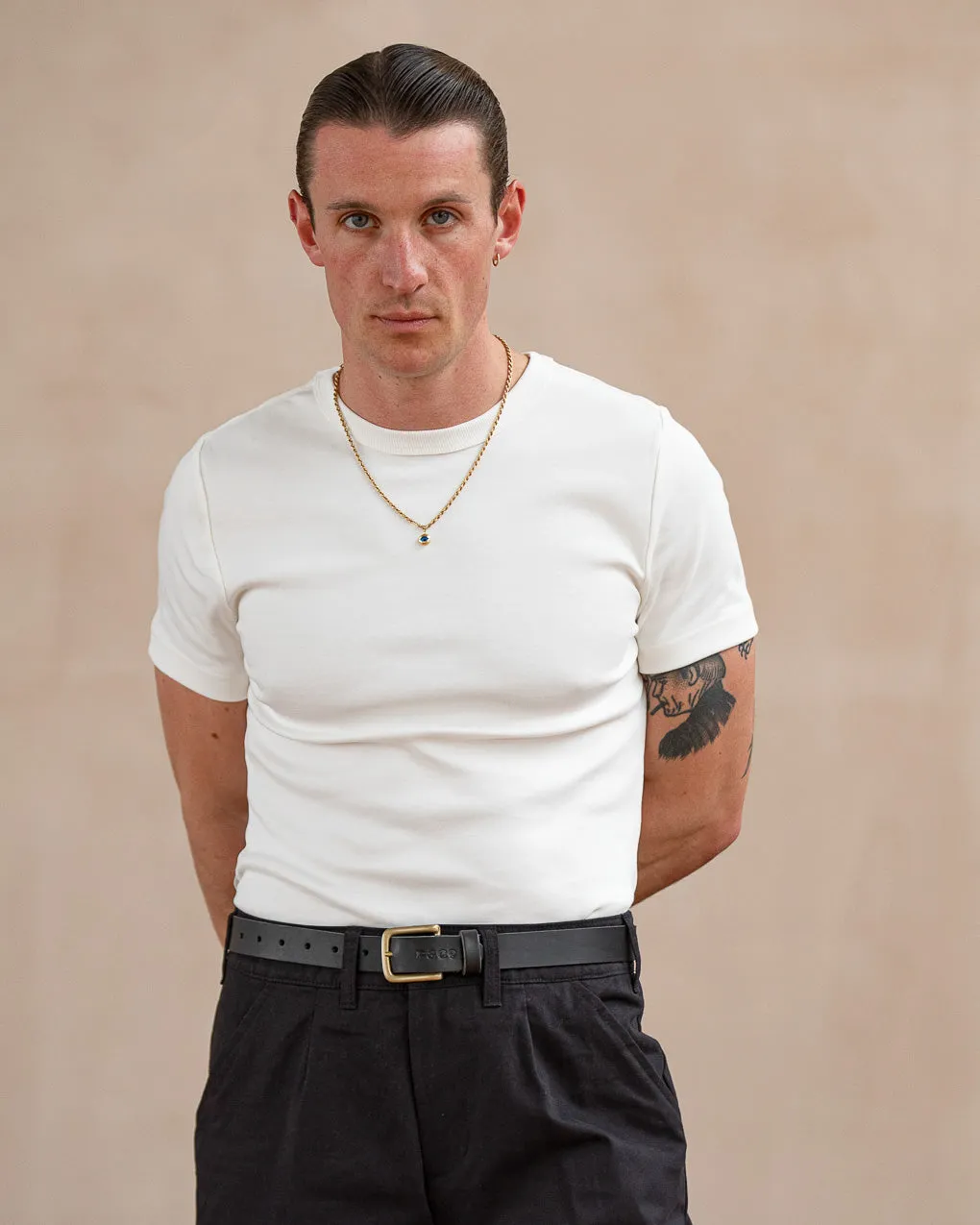 50's Crafted T-Shirt - Off White,Men Tops