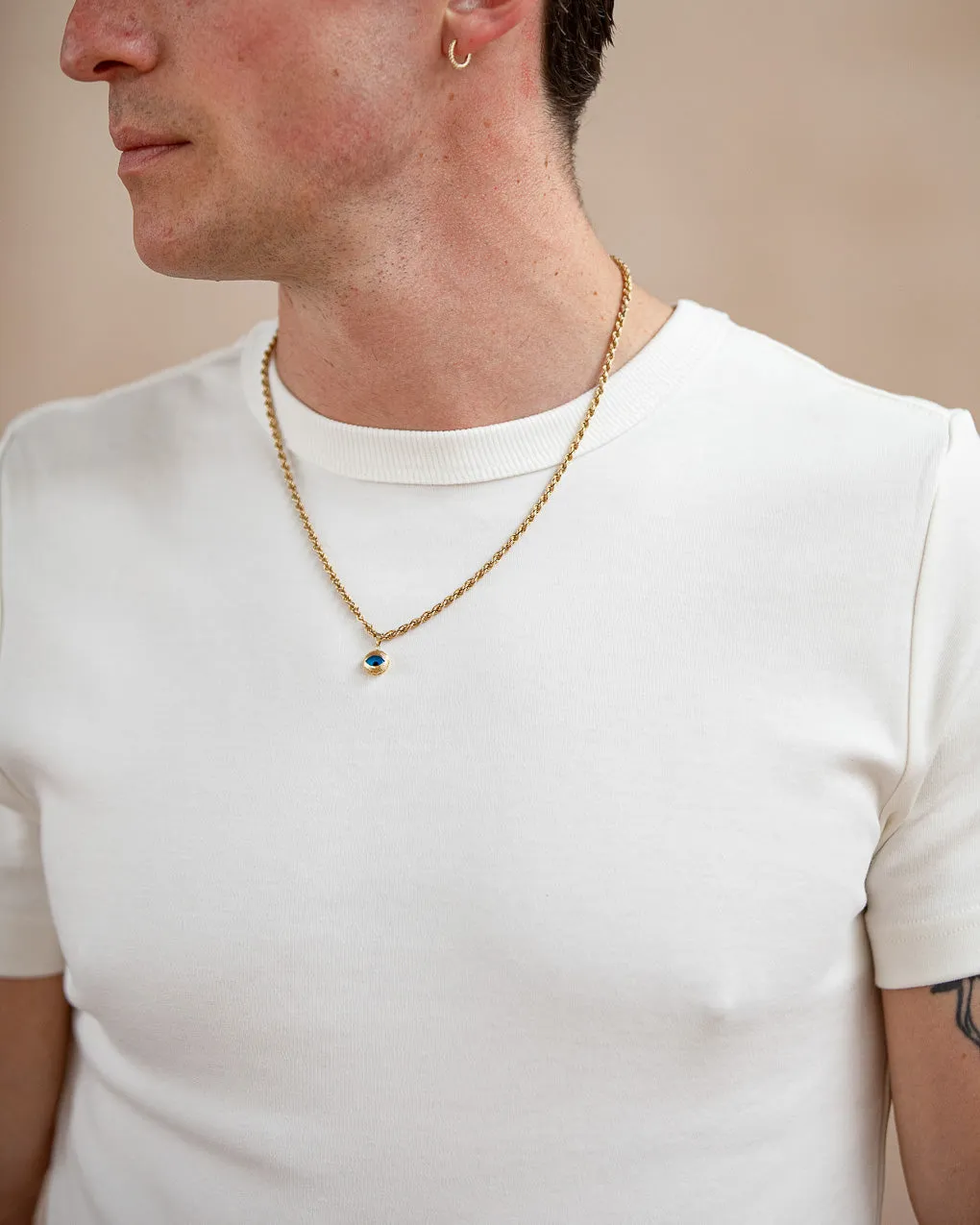 50's Crafted T-Shirt - Off White,Men Tops