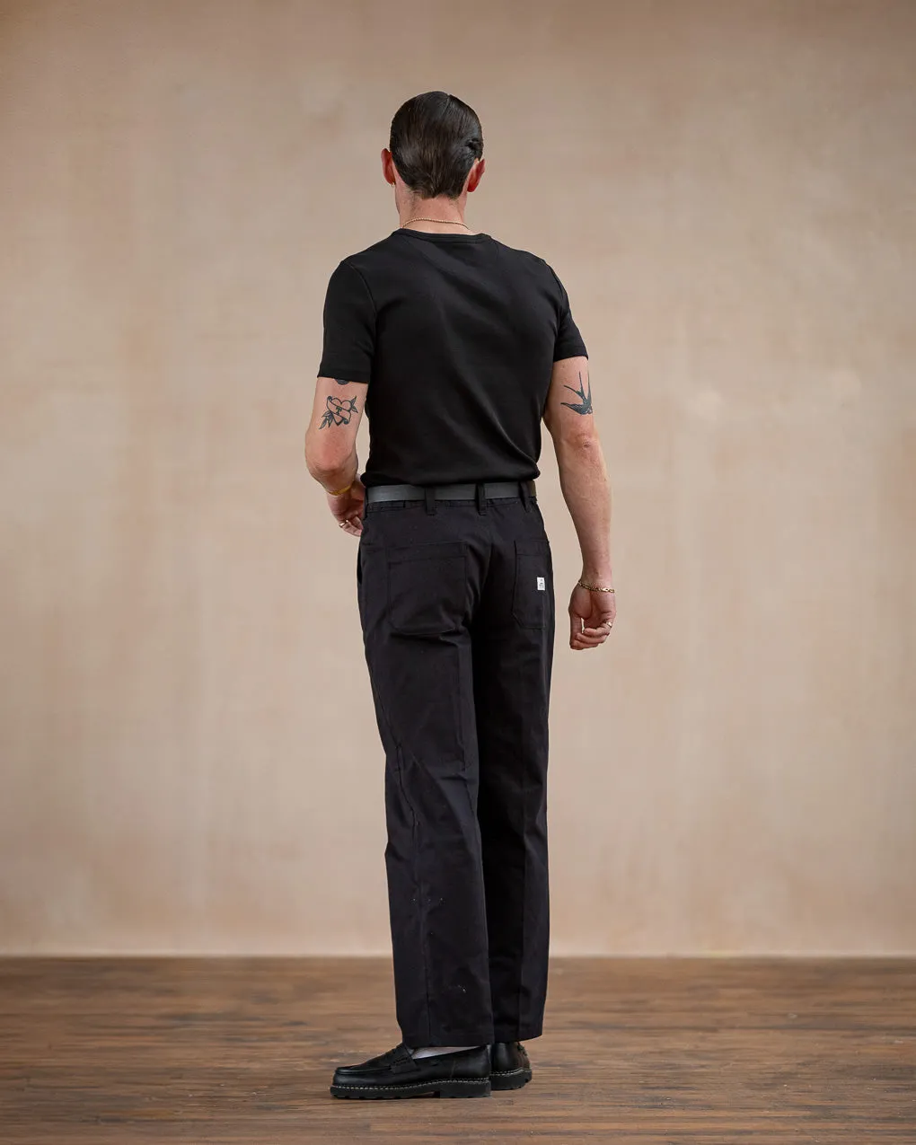 50's Crafted T-Shirt - Washed Black,Men Tops
