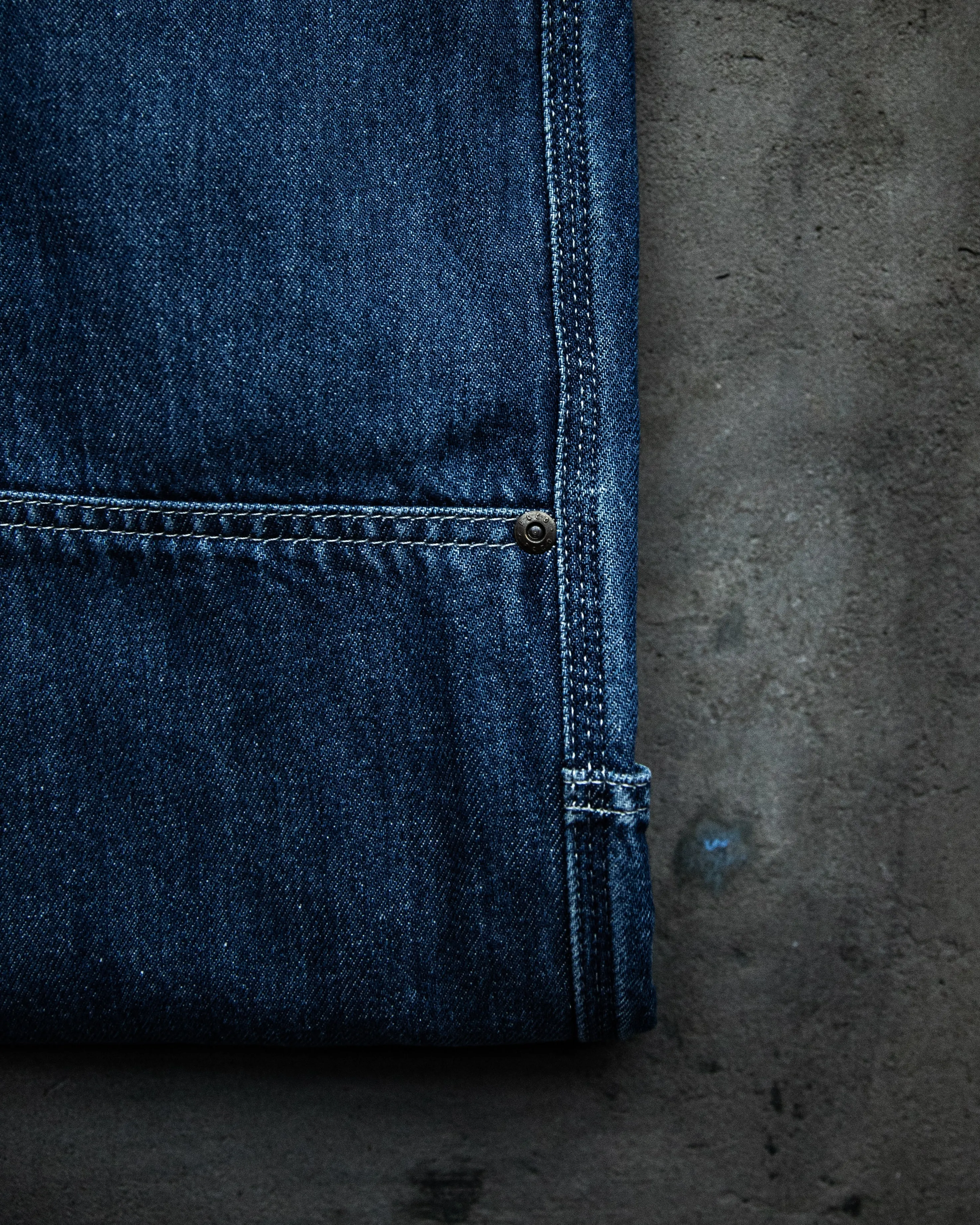 Albion Carpenter Pant - Washed Denim,Women Tops
