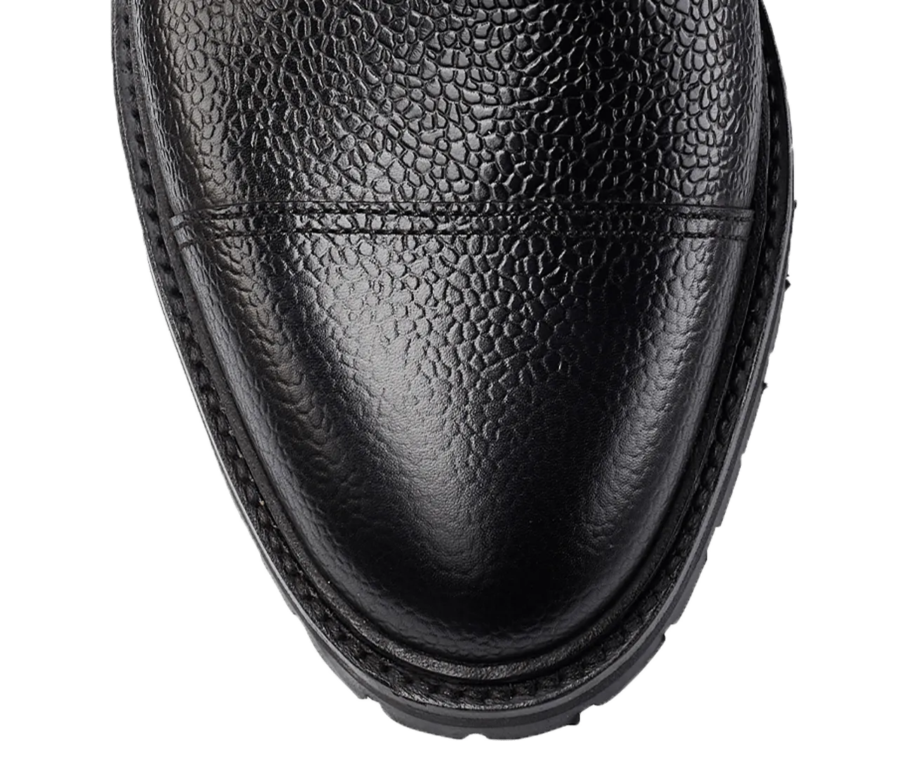 Aldershot Black Scotch Grain & Black Rough-Out Suede,Men Footwear