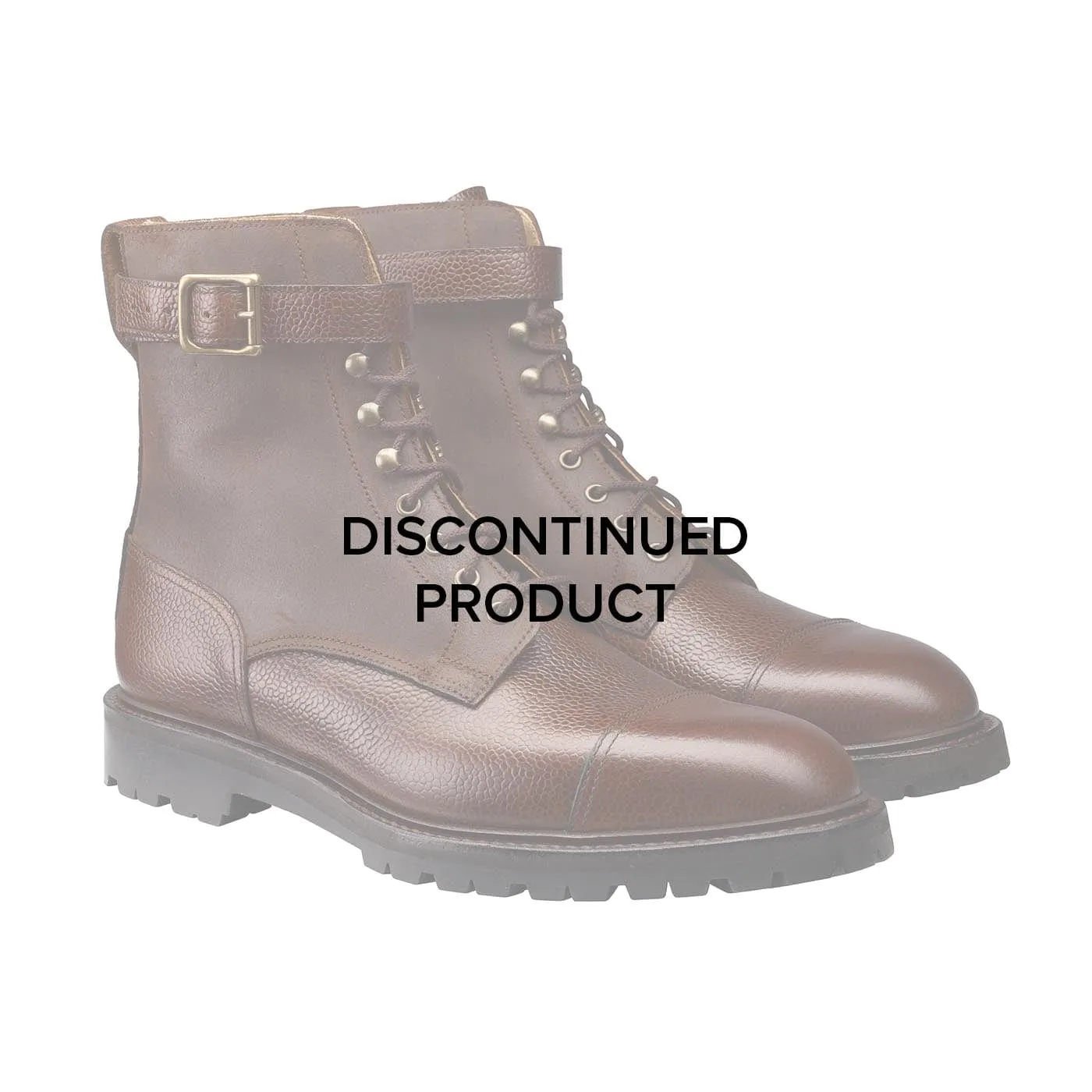 Aldershot Dark Brown Scotch Grain & Dark Brown Rough-Out Suede,Men Footwear