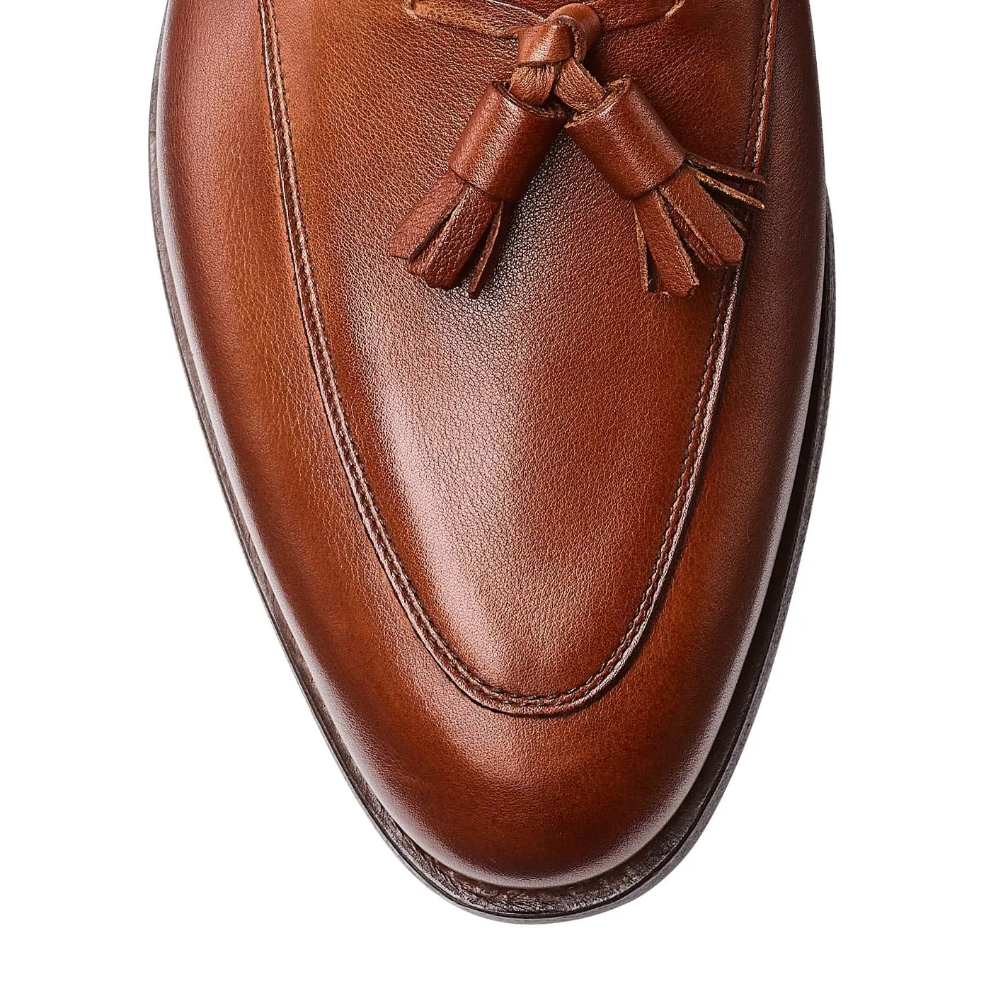 Antibes Chestnut Milled Calf,Men Footwear