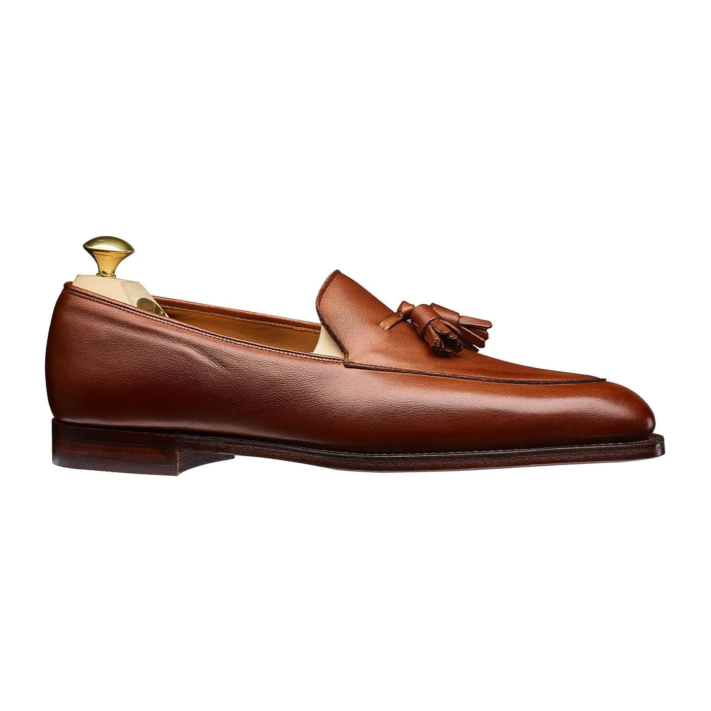 Antibes Chestnut Milled Calf,Men Footwear