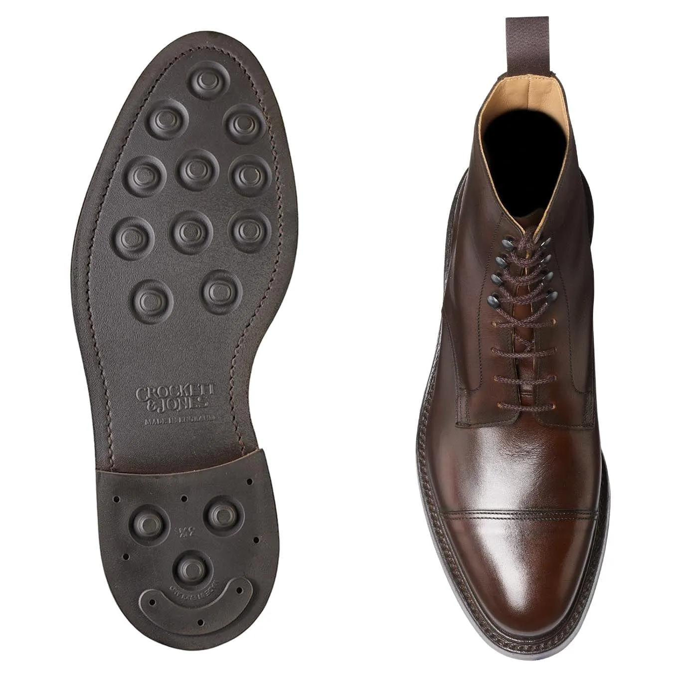 Argyll Dark Brown Wax Calf,Men Footwear