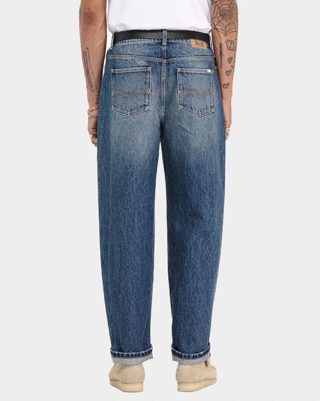 Barstow Denim Jean - Vintage Blue,Men Tops