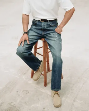Barstow Denim Jean - Vintage Blue,Men Tops