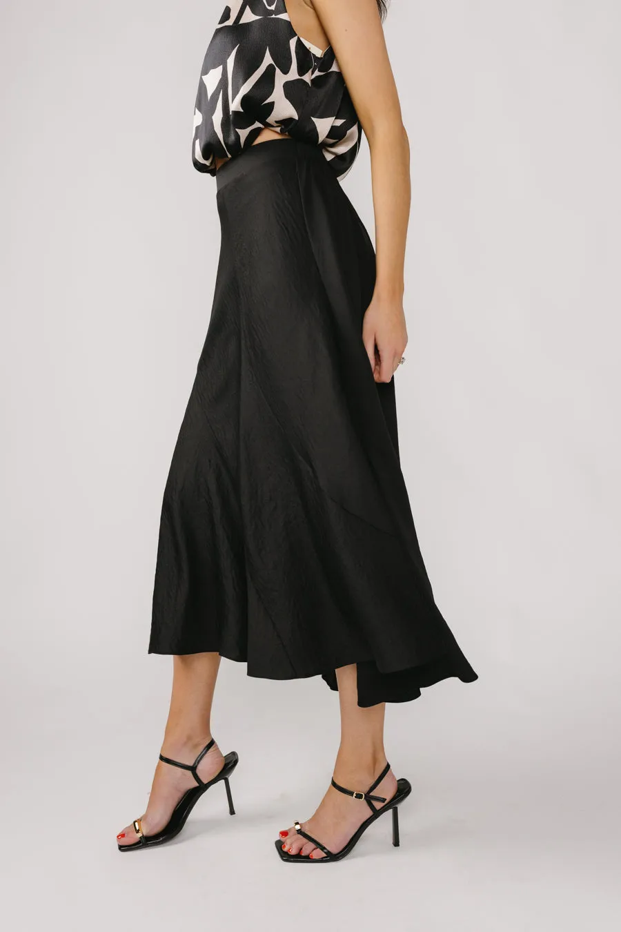 Black of Night Skirt,Women Bottoms