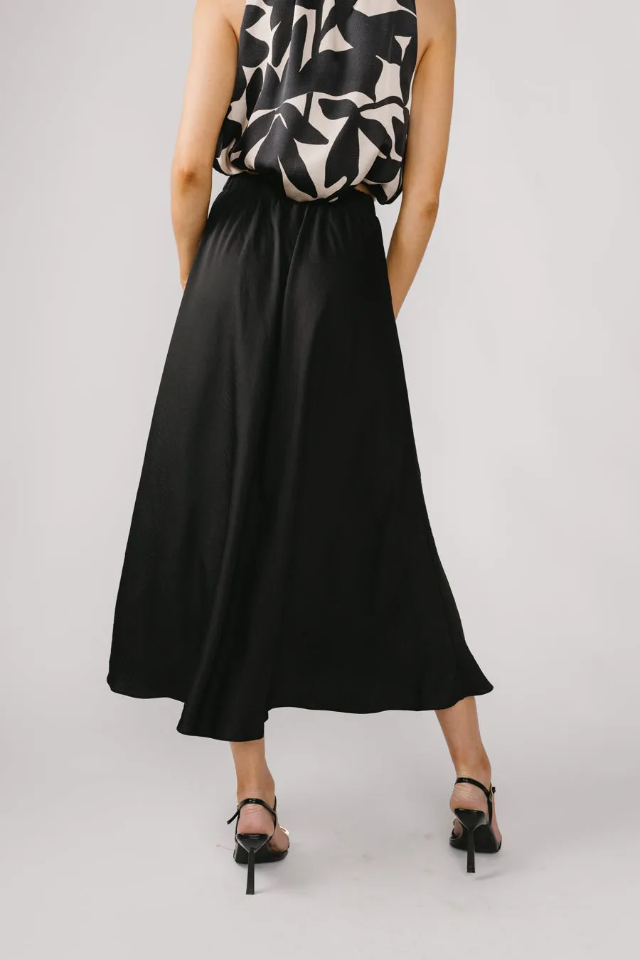 Black of Night Skirt,Women Bottoms