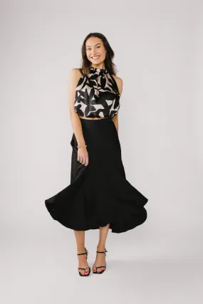 Black of Night Skirt,Women Bottoms