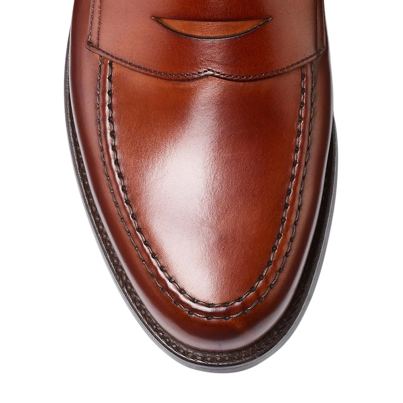 Boston Chestnut Burnished Calf,Men Footwear