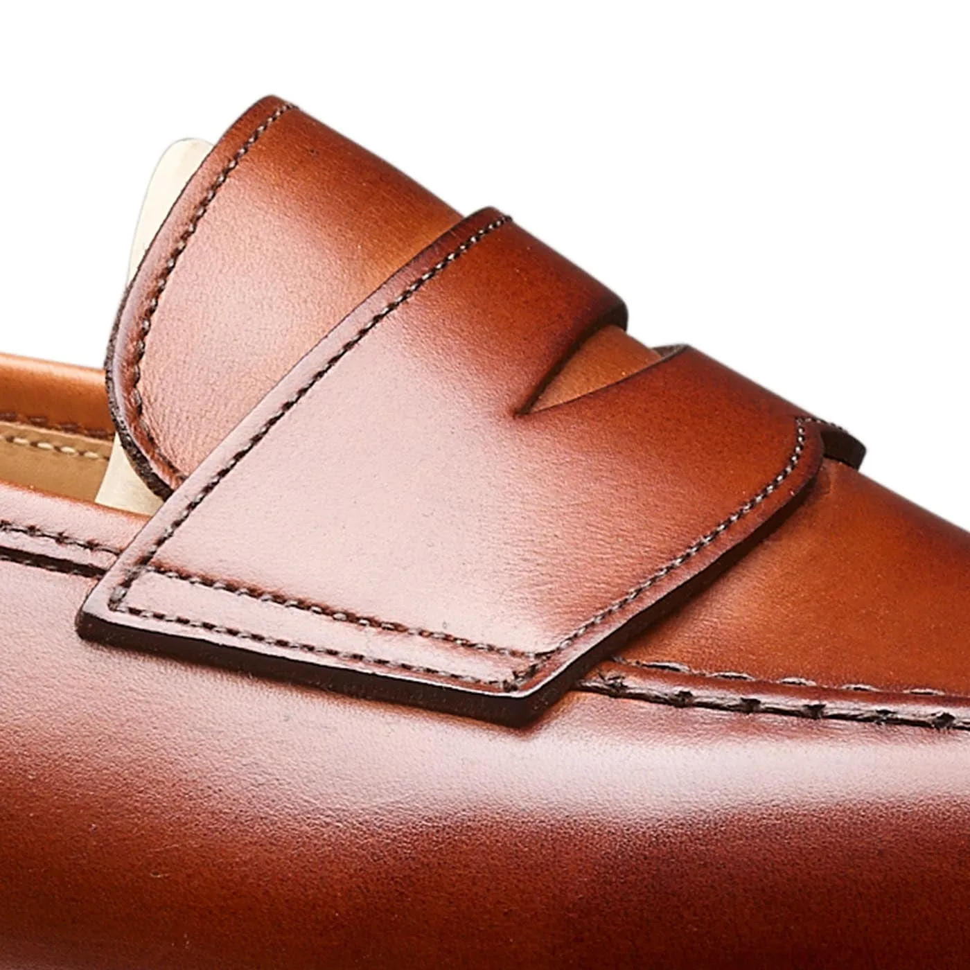 Boston Chestnut Burnished Calf,Men Footwear