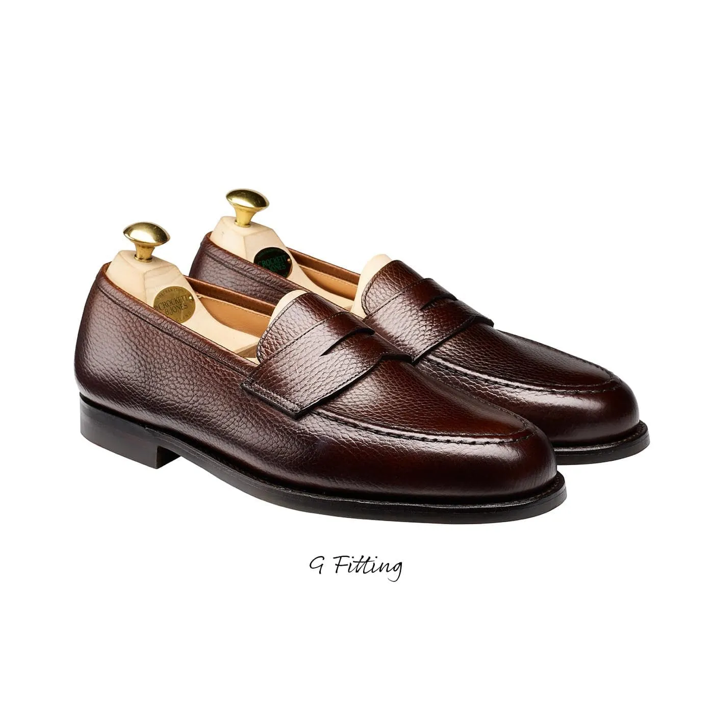 Boston Dark Brown Country Calf Grain (G Fitting),Men Footwear