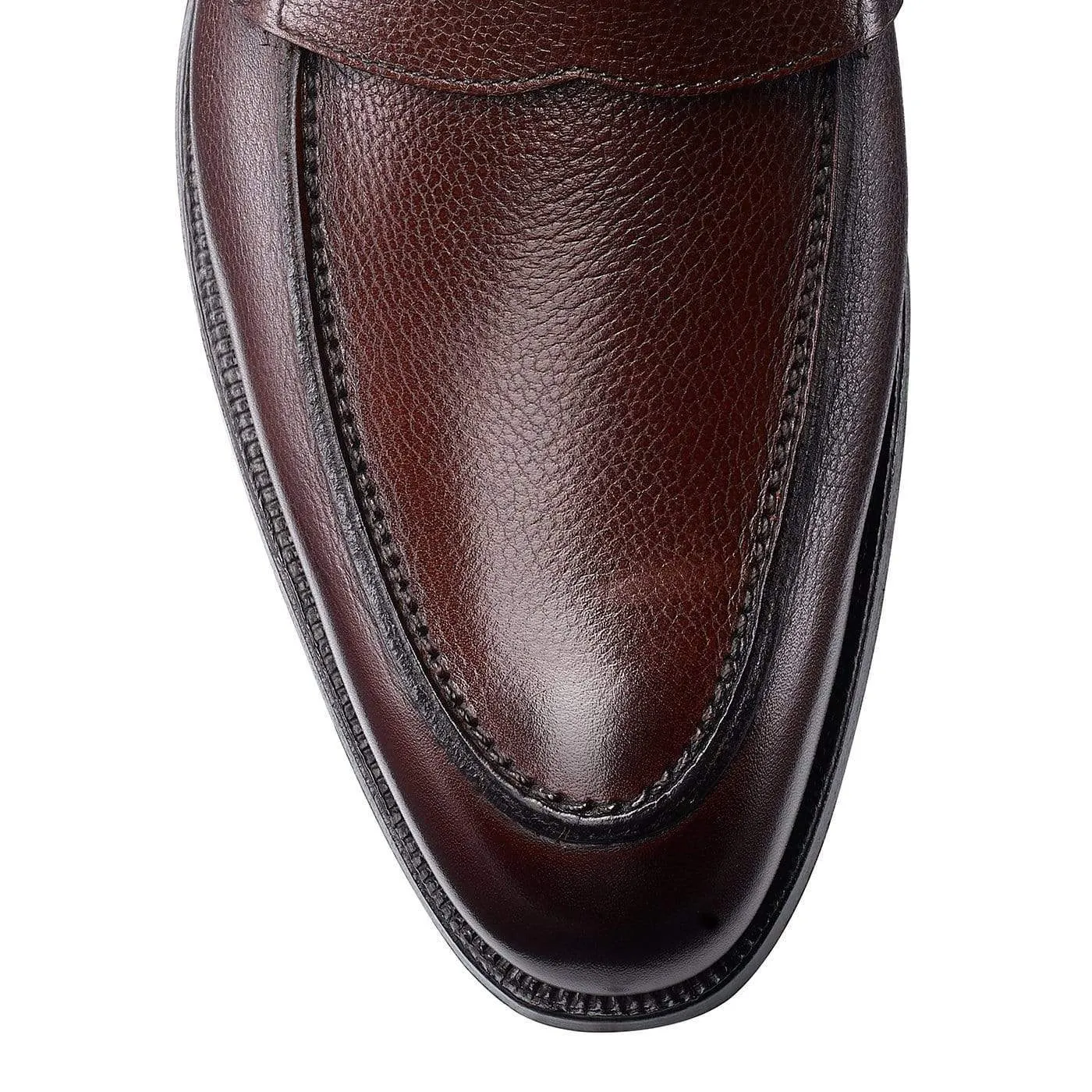 Cadogan Dark Brown Pebble Grain,Men Footwear