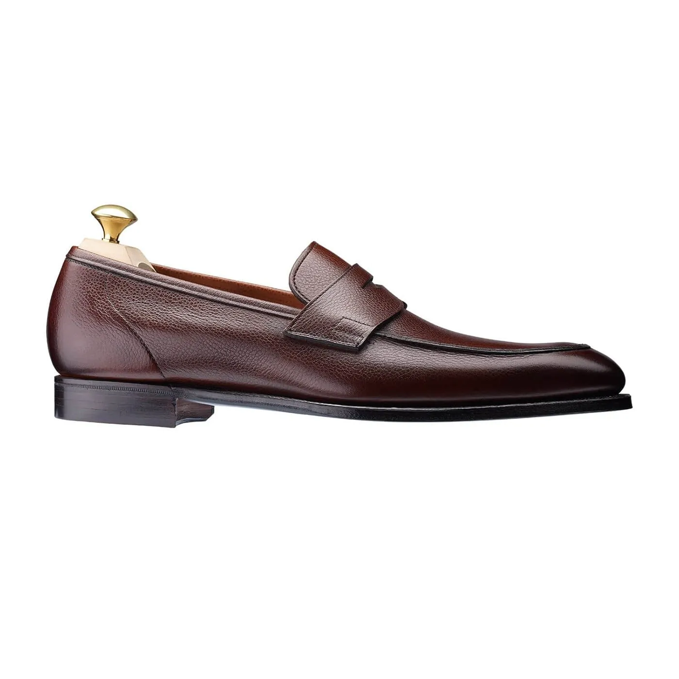 Cadogan Dark Brown Pebble Grain,Men Footwear