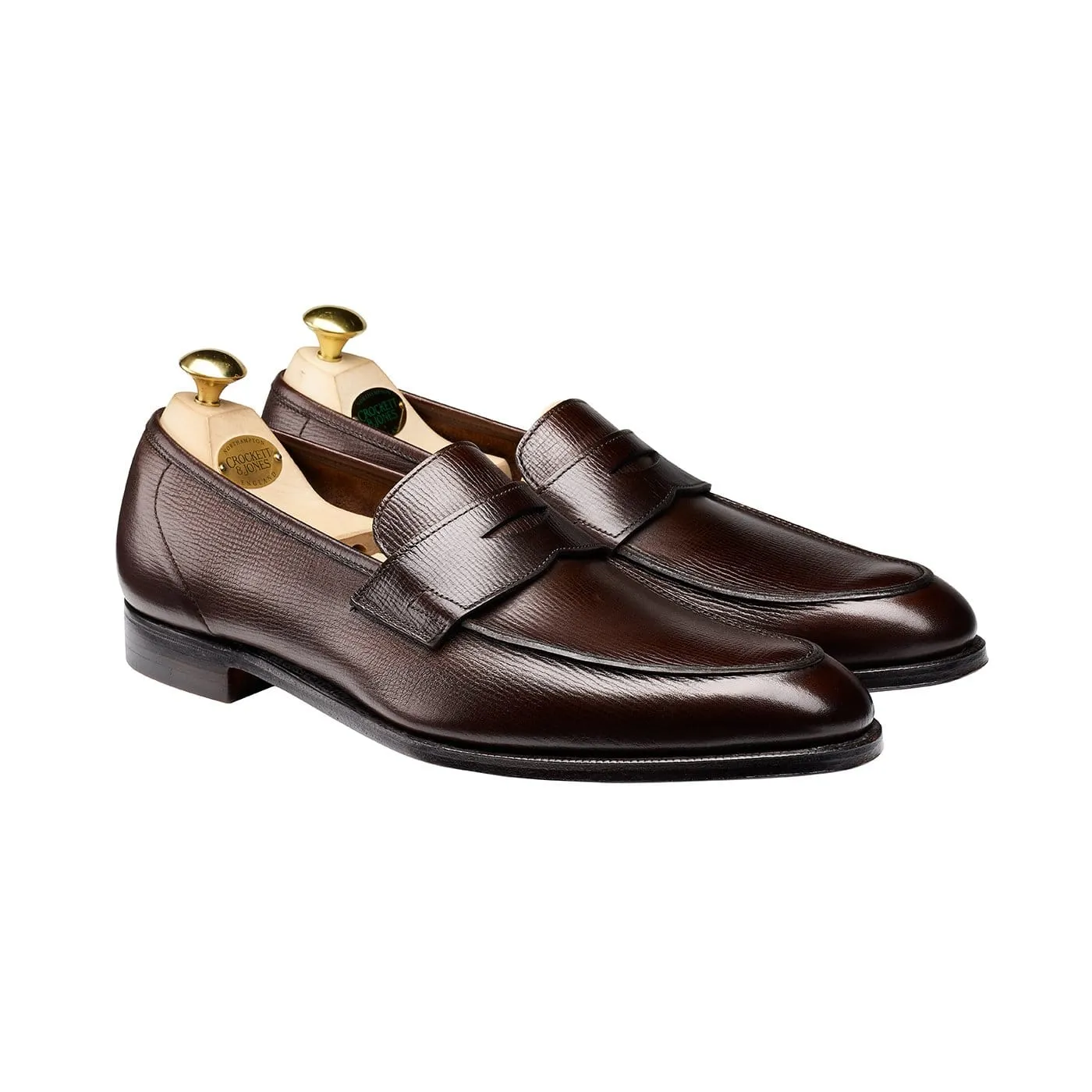 Cadogan Dark Brown Willow Grain,Men Footwear