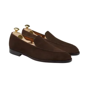Cannes Dark Brown Calf Suede,Men Footwear