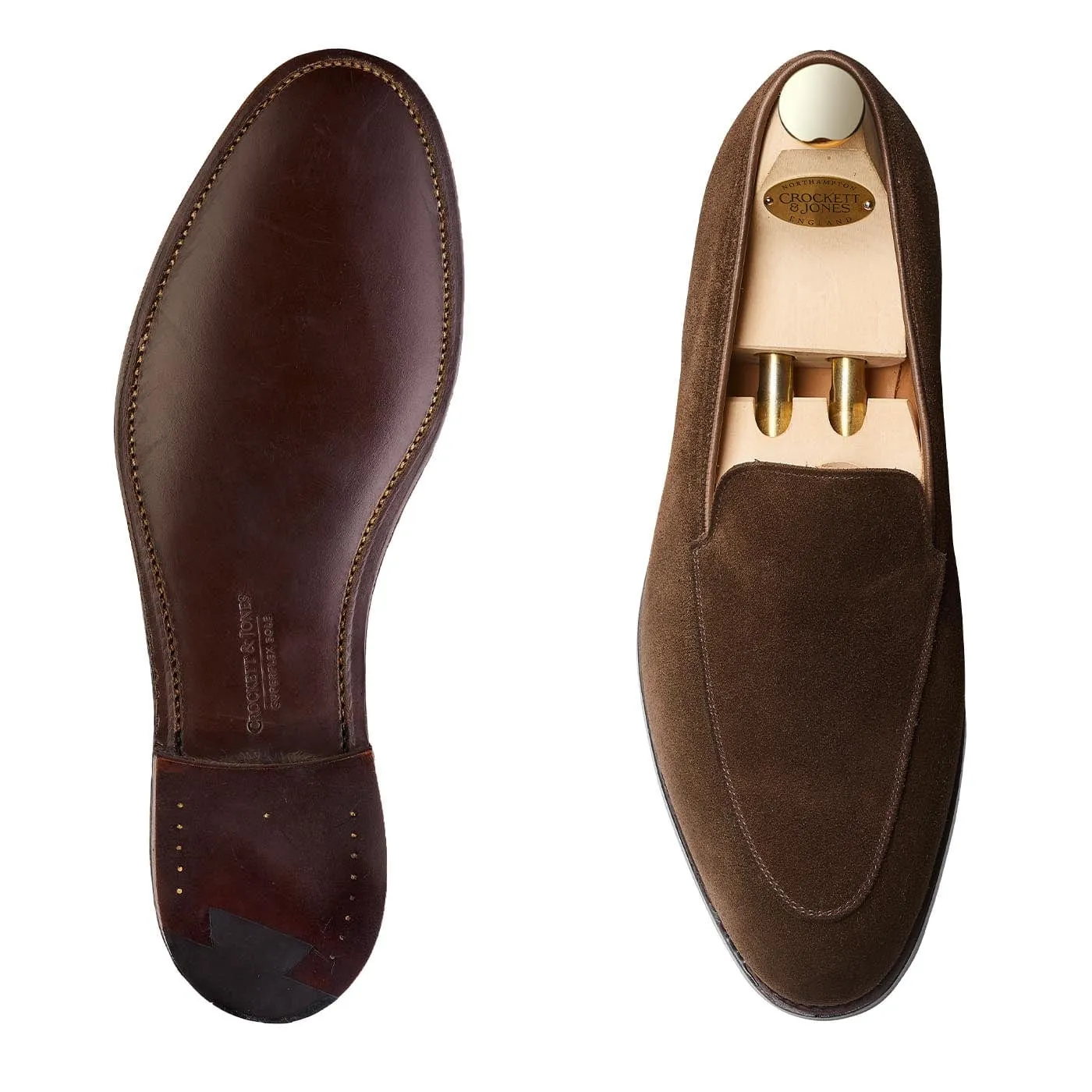 Cannes Dark Brown Calf Suede,Men Footwear