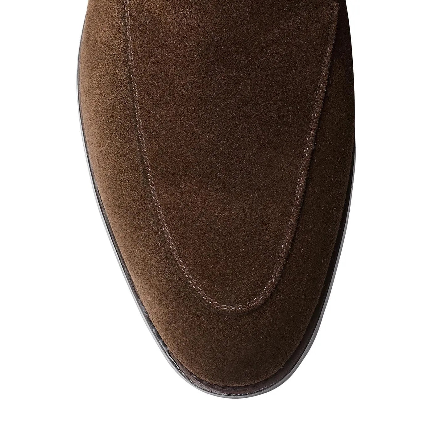 Cannes Dark Brown Calf Suede,Men Footwear