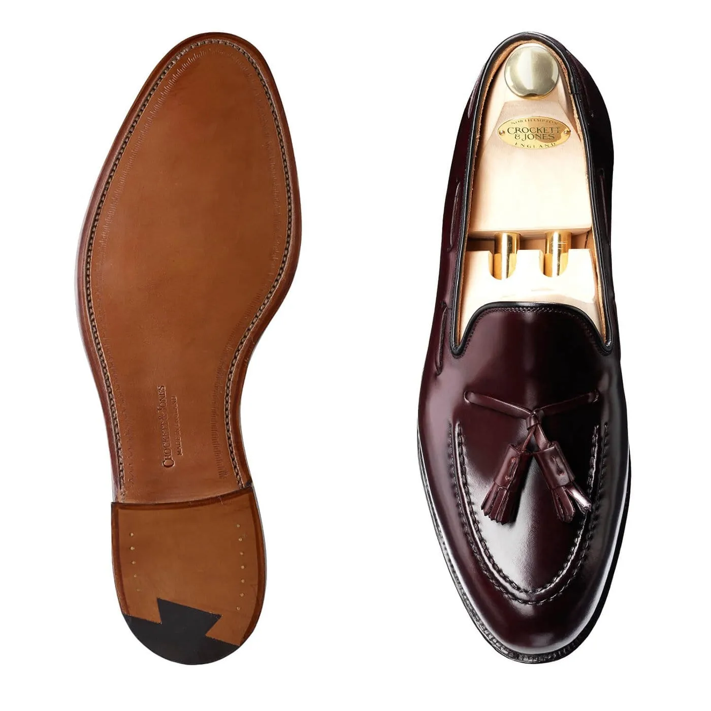 Cavendish Burgundy Cordovan,Men Footwear