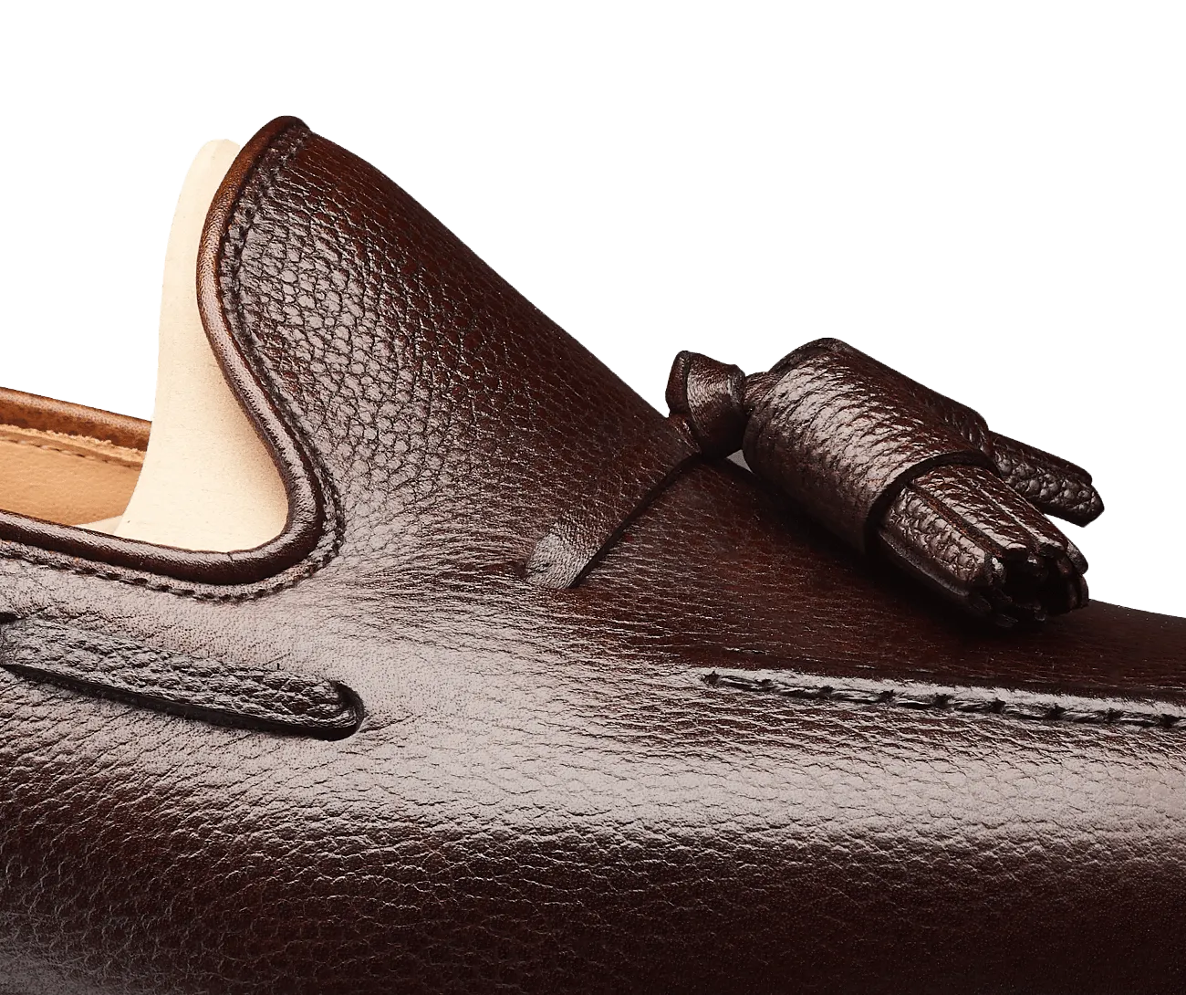 Cavendish Dark Brown Pebble Grain,Men Footwear