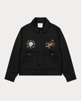 Chaos Road Jacket - Washed Black,Men Tops