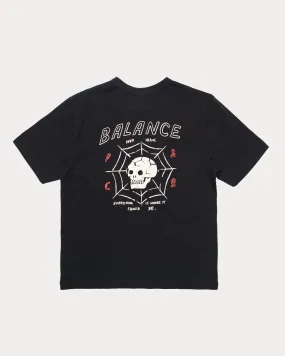 Chaos Web T-Shirt - Washed Black,Men Tops