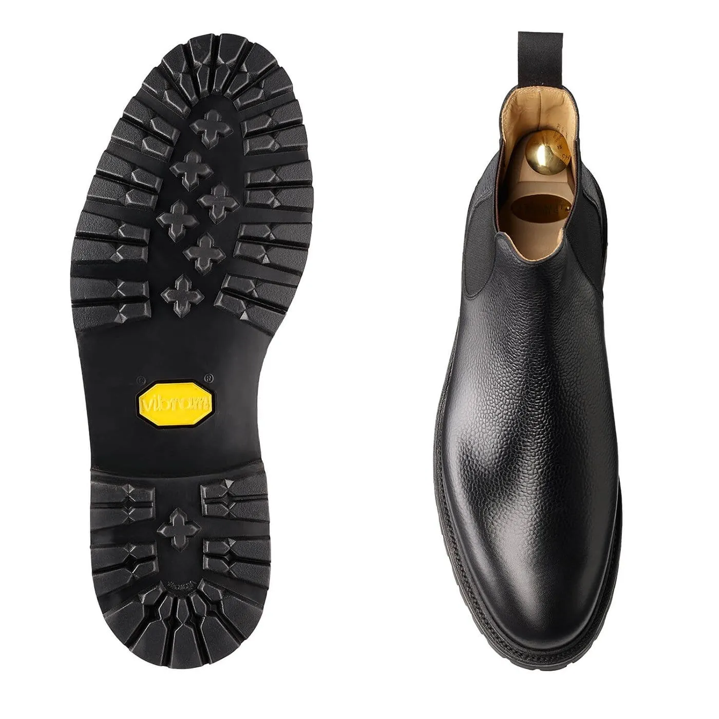 Chelsea 11 Black Scotch Grain,Men Footwear