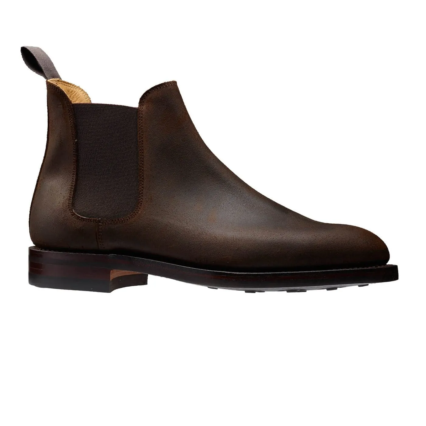 Chelsea 5 Dark Brown Rough-Out Suede,Men Footwear