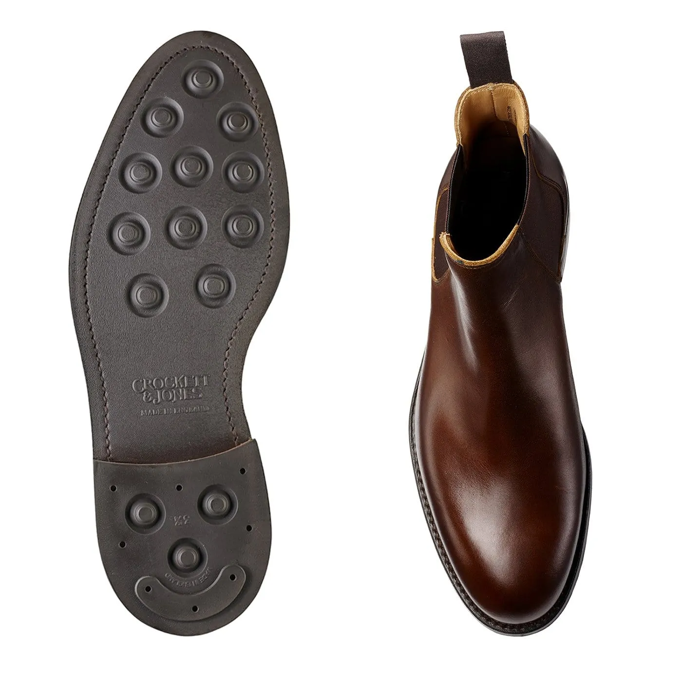 Chelsea 5 Dark Brown Wax Calf,Men Footwear