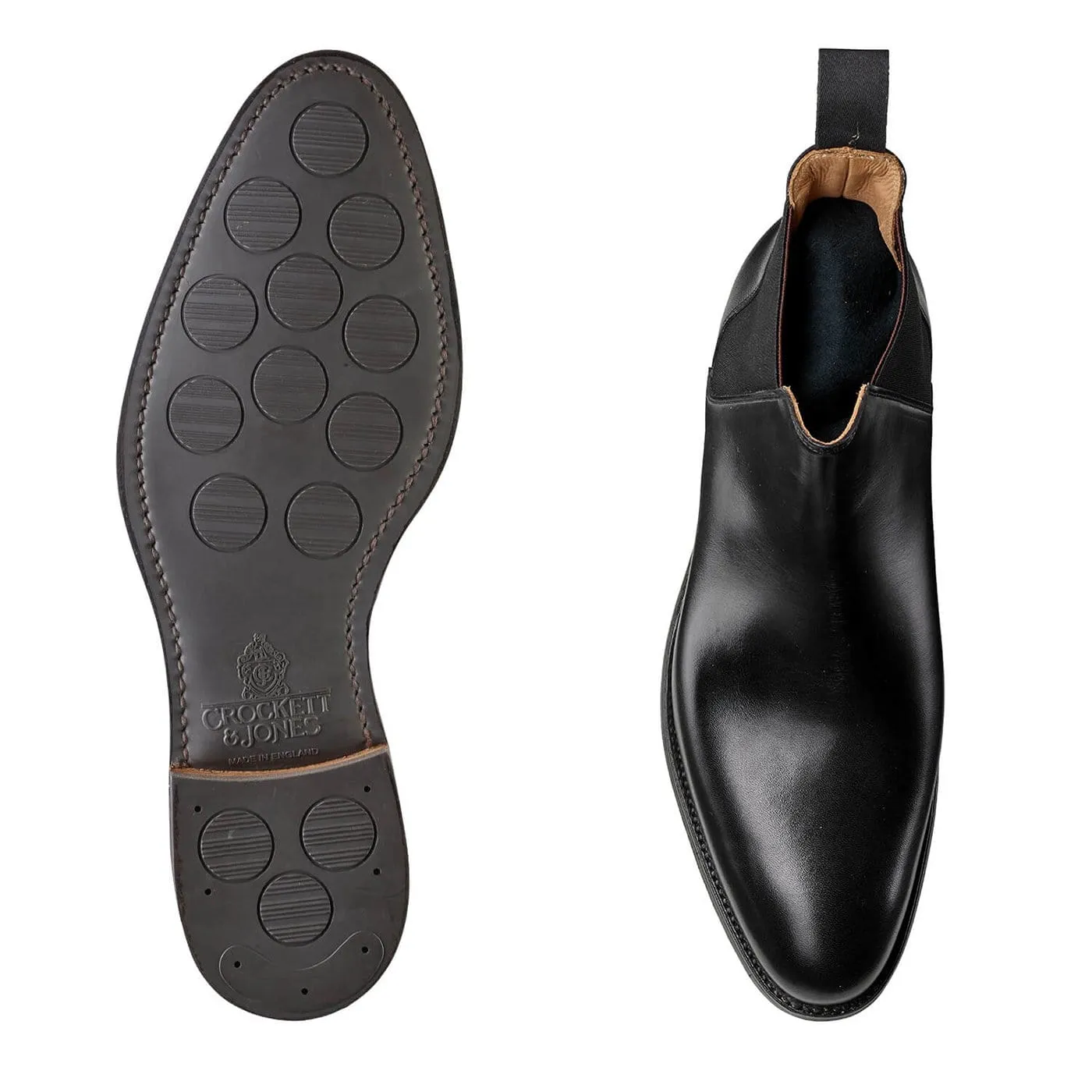 Chelsea 8 Black Calf,Men Footwear