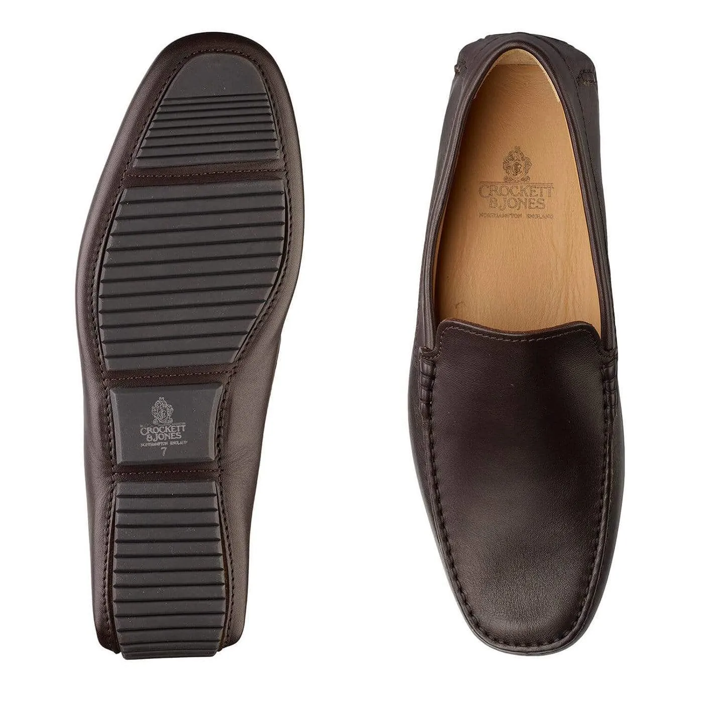 Como Dark Brown Calf,Men Footwear
