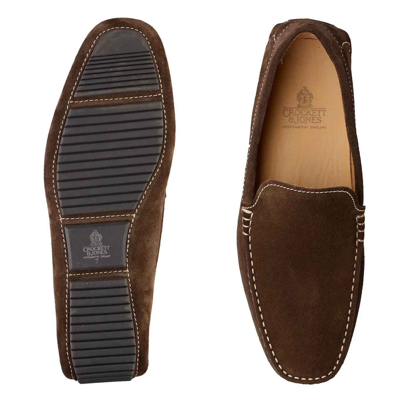 Como Dark Brown Suede,Men Footwear