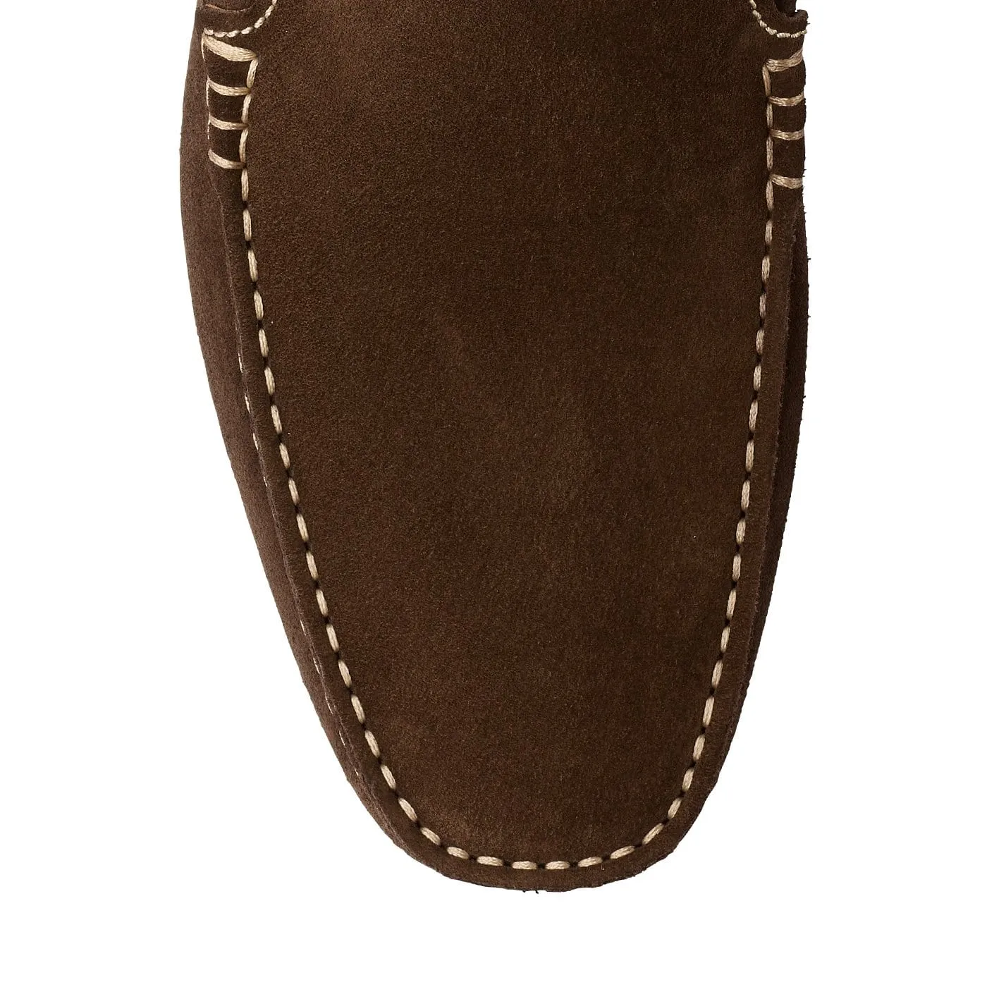 Como Dark Brown Suede,Men Footwear