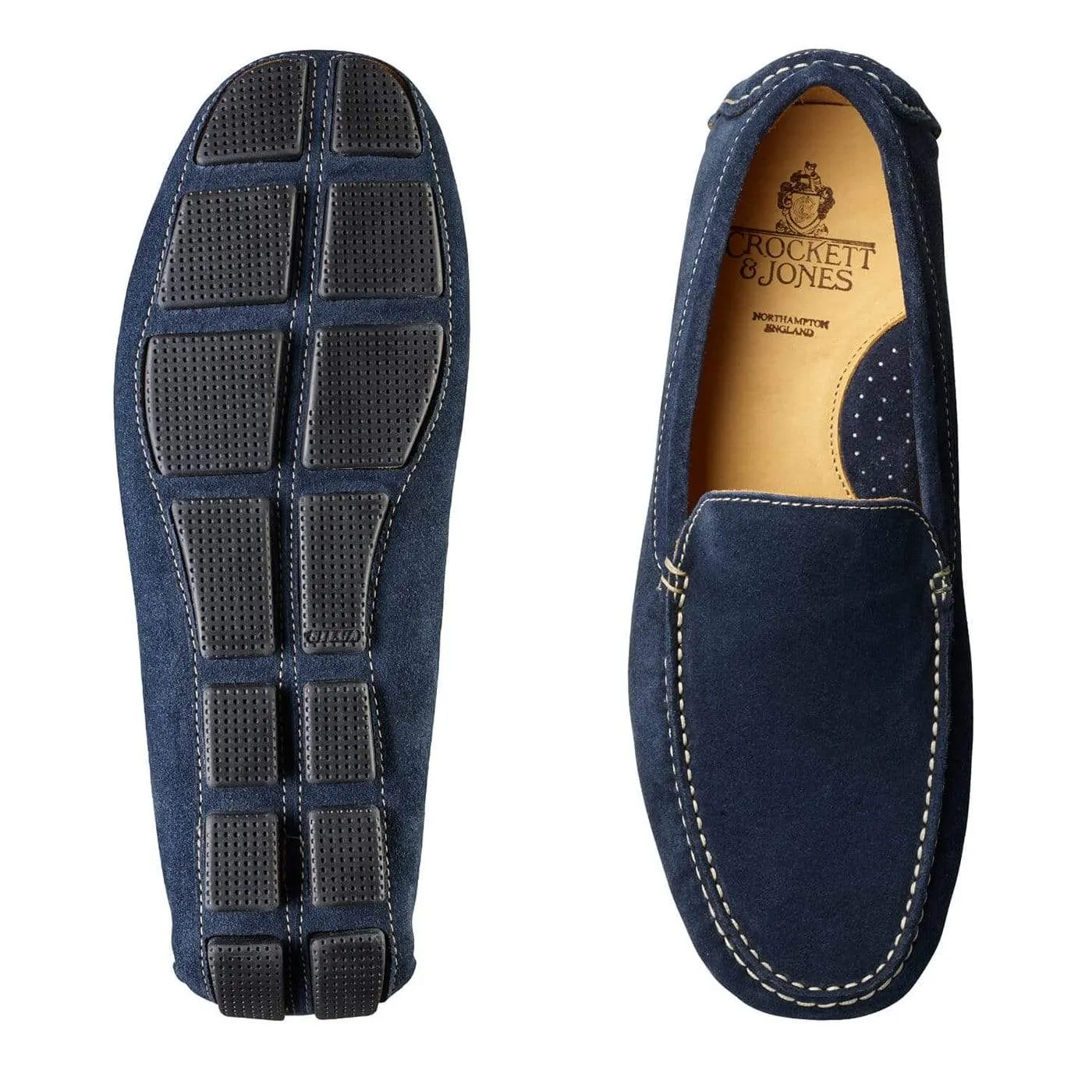 Como Navy Suede,Men Footwear