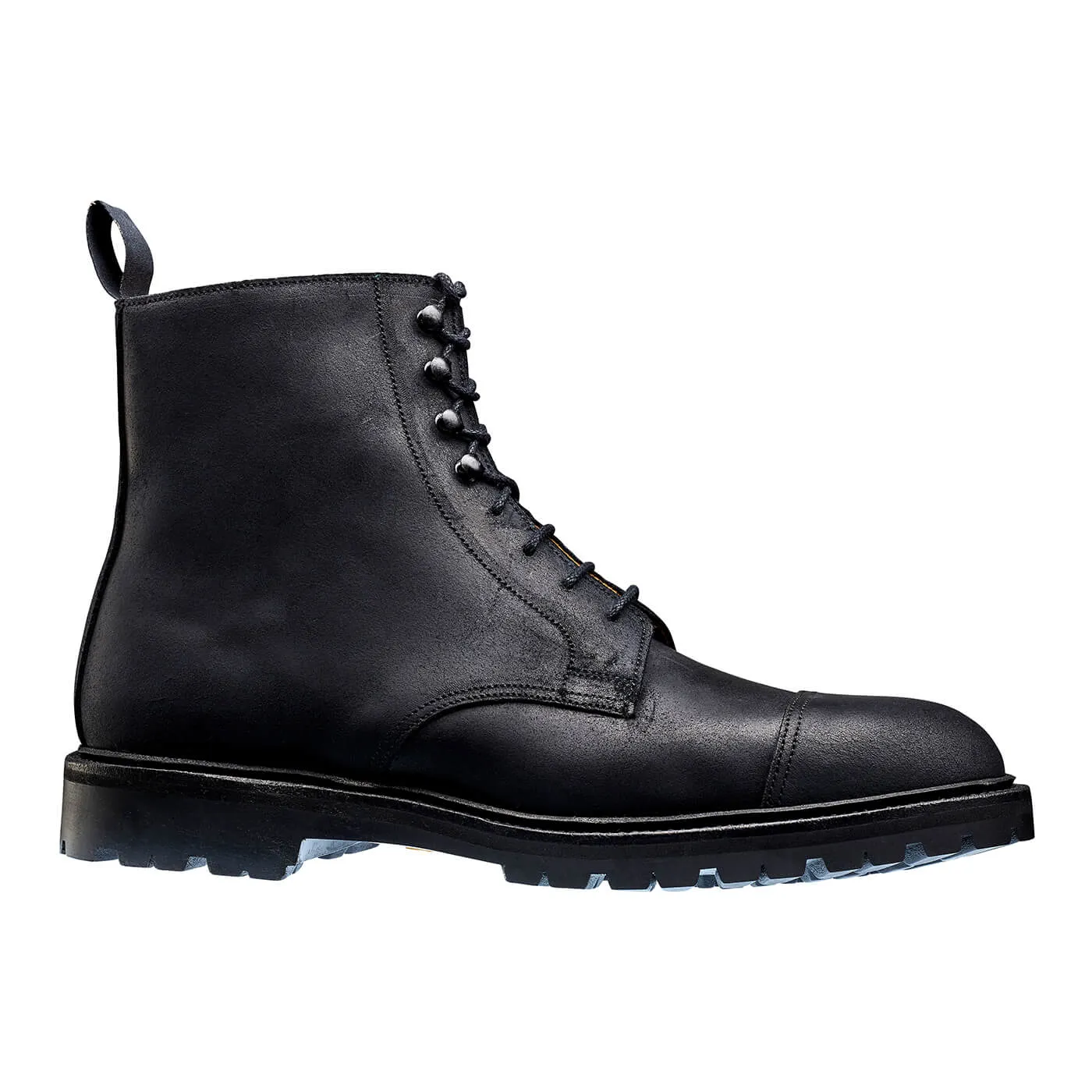 Coniston Black Rough-Out Suede,Men Footwear