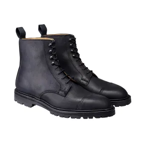 Coniston Black Rough-Out Suede,Men Footwear