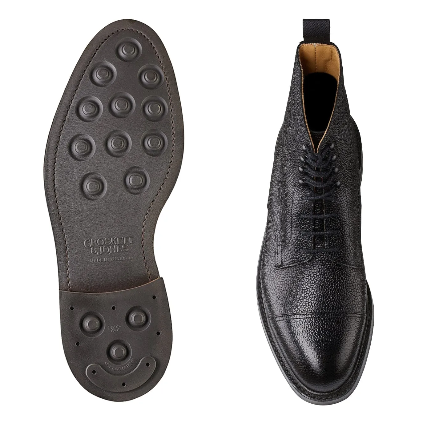 Coniston Black Scotch Grain,Men Footwear