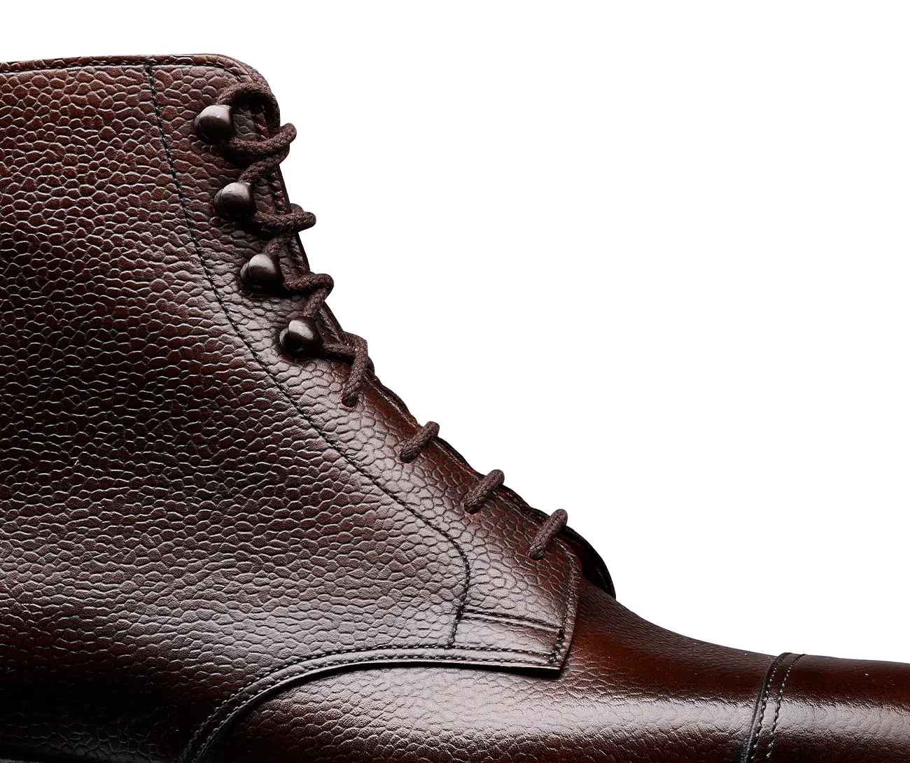 Coniston Dark Brown Scotch Grain,Men Footwear