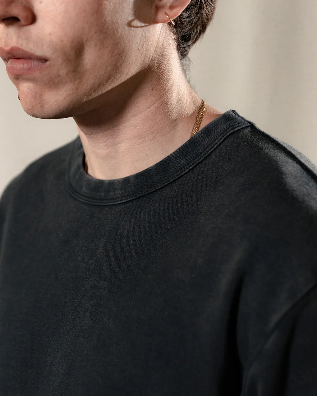 Crafted Heavyweight T-Shirt - Acid Wash,Men Tops