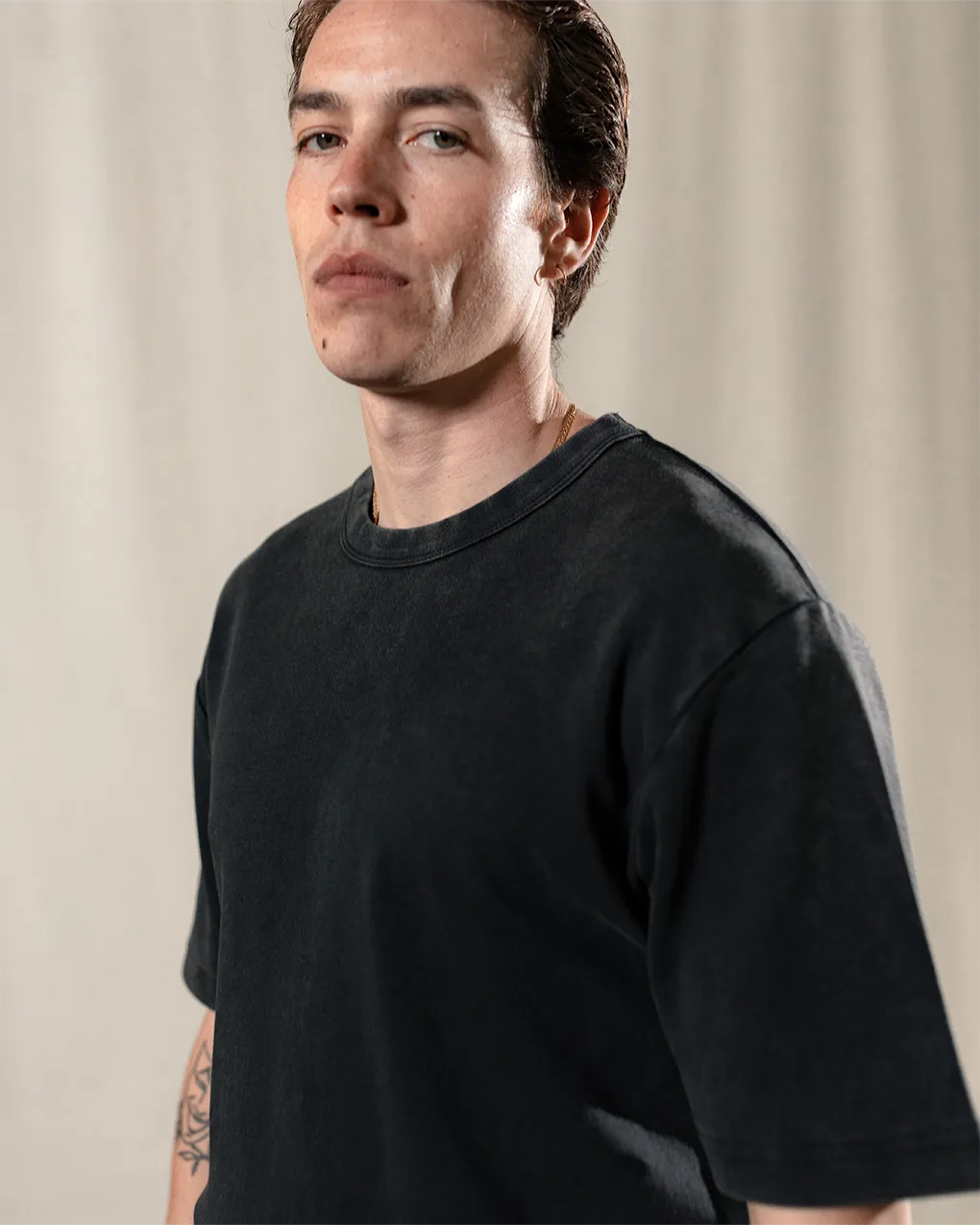 Crafted Heavyweight T-Shirt - Acid Wash,Men Tops