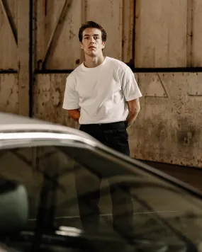 Crafted Heavyweight T-Shirt - Off White,Men Tops