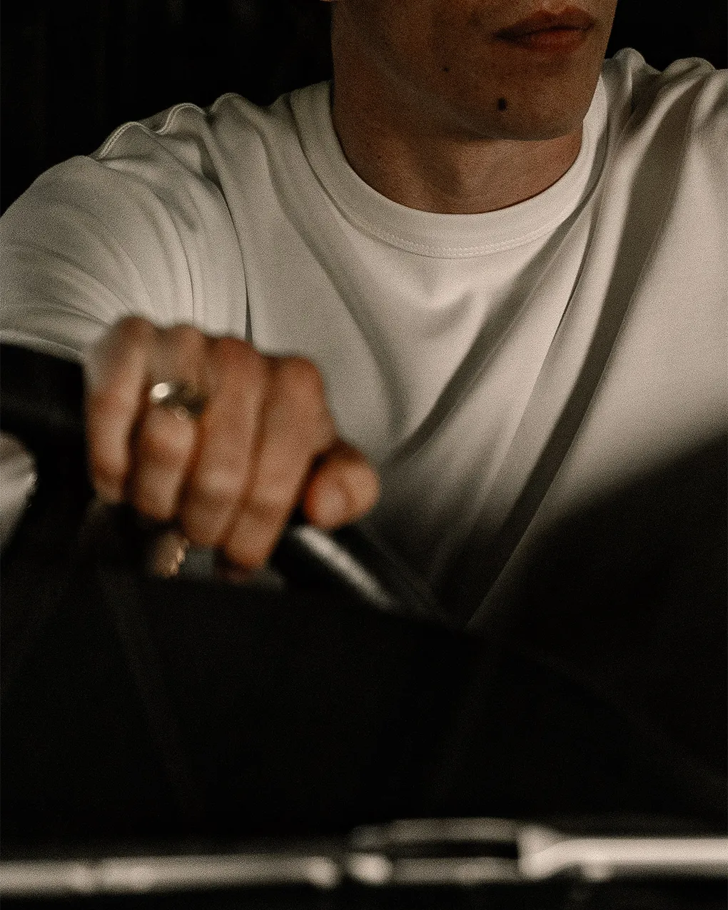 Crafted Heavyweight T-Shirt - White,Men Tops