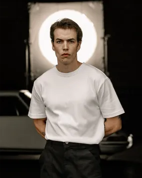Crafted Heavyweight T-Shirt - White,Men Tops