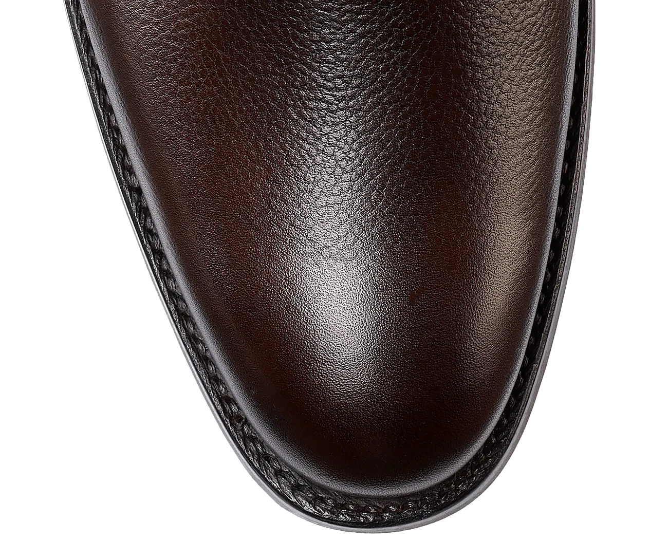 Cranton Dark Brown Pebble Grain,Men Footwear