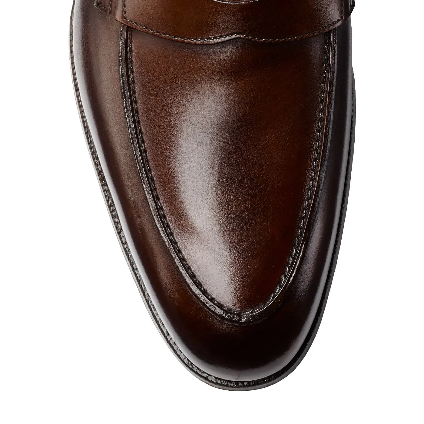 Crawford Dark Brown Antique Calf,Men Footwear