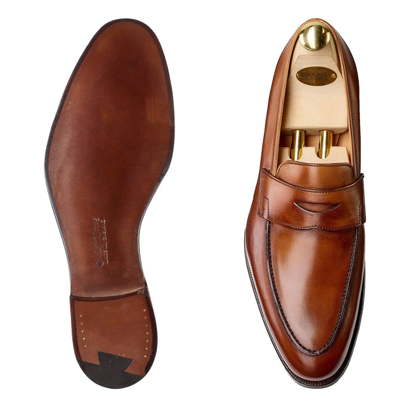 Crawford Tan Antique Calf,Men Footwear