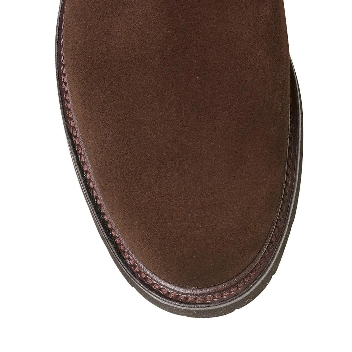 Elgin Dark Brown Suede,Men Footwear