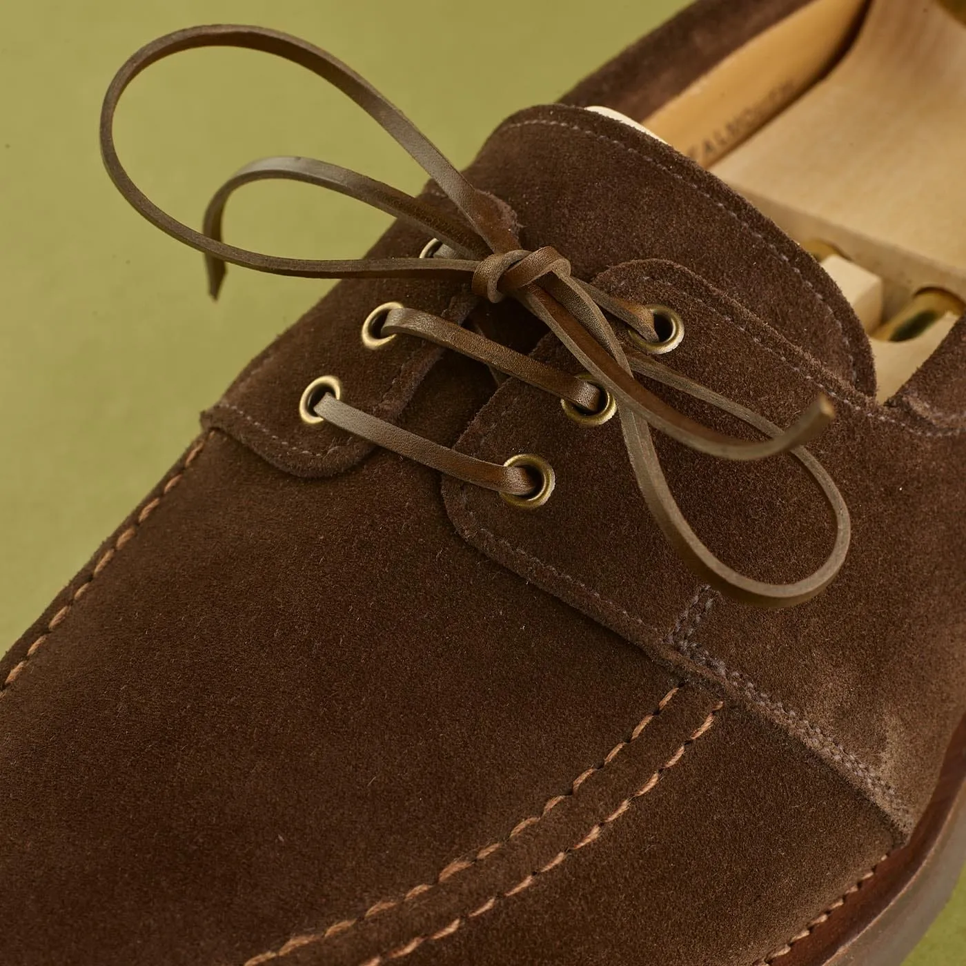 Falmouth Dark Brown Suede,Men Footwear
