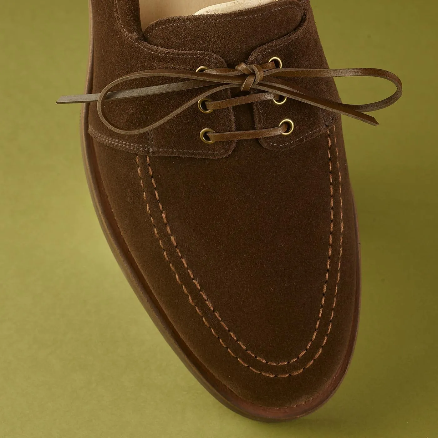 Falmouth Dark Brown Suede,Men Footwear